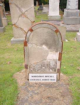 The McCall Gravestone